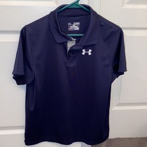 Navy Under Armour Polo